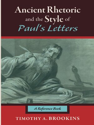 cover image of Ancient Rhetoric and the Style of Paul's Letters